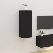 vidaXL fekete fali TV-szekrény 40x34,5x100 cm bútor