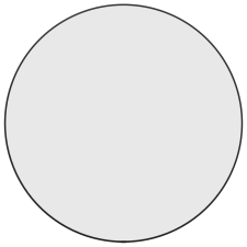 vidaXL fekete falitükör Ø 60 cm Kerek (348187) bútor