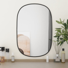 vidaXL fekete falitükör 60x40 cm bútor