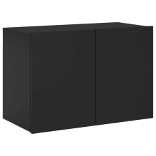 vidaXL fekete falra szerelhető TV-szekrény 60 x 30 x 41 cm (836940) bútor