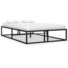 vidaXL fekete fém ágykeret 120 x 200 cm ágy és ágykellék