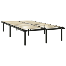 vidaXL fekete fém ágykeret 120 x 200 cm (284680) ágy és ágykellék
