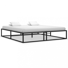 vidaXL fekete fém ágykeret 200 x 200 cm ágy és ágykellék