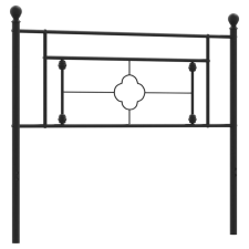 vidaXL fekete fém fejtámla 107 cm (374369) ágy és ágykellék