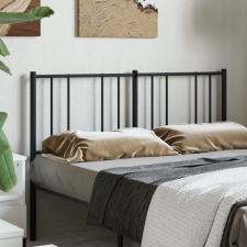 vidaXL fekete fém fejtámla 120 cm ágy és ágykellék