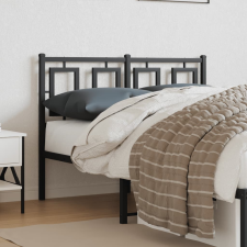 vidaXL fekete fém fejtámla 120 cm ágy és ágykellék
