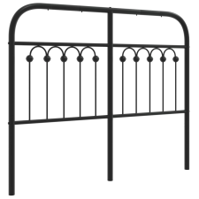vidaXL fekete fém fejtámla 120 cm ágy és ágykellék