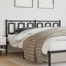 vidaXL fekete fém fejtámla 180 cm ágy és ágykellék