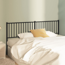 vidaXL fekete fém fejtámla 187 x 3 x 90 cm ágy és ágykellék