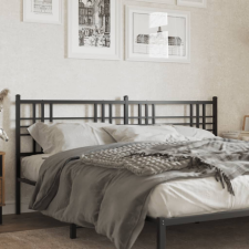 vidaXL fekete fém fejtámla 193 cm ágy és ágykellék
