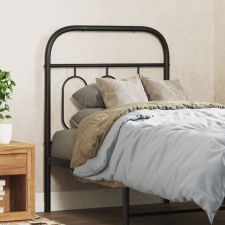 vidaXL fekete fém fejtámla 75 cm ágy és ágykellék