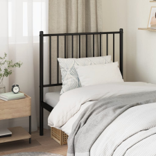 vidaXL fekete fém fejtámla 80 cm ágy és ágykellék
