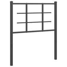 vidaXL fekete fém fejtámla 80 cm (355588) ágy és ágykellék