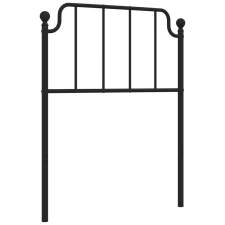vidaXL fekete fém fejtámla 80 cm (373914) ágy és ágykellék