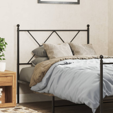 vidaXL fekete fém fejtámla 90 cm ágy és ágykellék