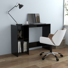 vidaXL fekete forgácslap laptopasztal 102,5 x 35 x 75 cm íróasztal