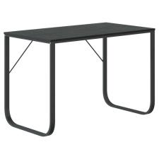vidaXL Fekete forgácslap számítógépasztal 110 x 60 x 73 cm íróasztal