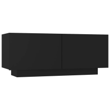 vidaXL fekete forgácslap TV-szekrény 100 x 35 x 40 cm (804437) bútor