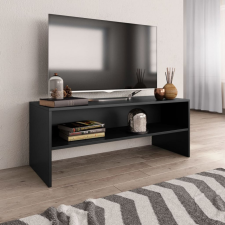 vidaXL Fekete forgácslap TV-szekrény 100 x 40 x 40 cm bútor