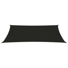 vidaXL fekete HDPE napvitorla 160 g/m² 3 x 6 m kerti bútor
