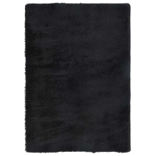 vidaXL fekete hosszú szálú NAVARRA bozontos szőnyeg 160x230 cm (4102838) lakástextília