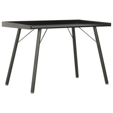 vidaXL fekete íróasztal 90 x 50 x 79 cm íróasztal