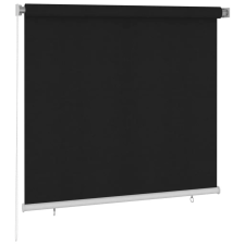 vidaXL fekete kültéri sötétítő roló 160 x 140 cm lakástextília
