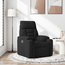 vidaXL fekete mikroszálas szövet dönthető fotel (4015566) bútor