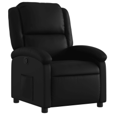 vidaXL fekete műbőr dönthető fotel (371775) bútor