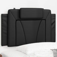 vidaXL fekete műbőr fejtámla párna 80 cm ágy és ágykellék