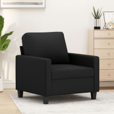 vidaXL fekete műbőr kanapéfotel 60 cm bútor