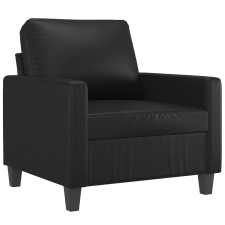 vidaXL fekete műbőr kanapéfotel 60 cm (359127) bútor