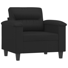 vidaXL fekete műbőr kanapéfotel 60 cm (359573) bútor