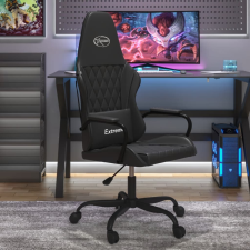 vidaXL fekete műbőr masszázs gamer-szék forgószék