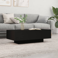 vidaXL fekete műfa dohányzóasztal 100x49,5x31 cm bútor