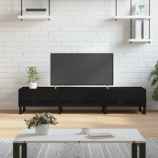 vidaXL Fekete műfa tv-szekrény 150 x 36 x 50 cm bútor