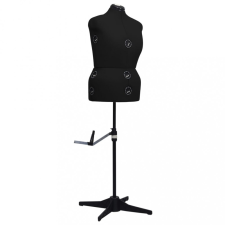 vidaXL Fekete női állítható próbababa L-es méret 44-50 bútor