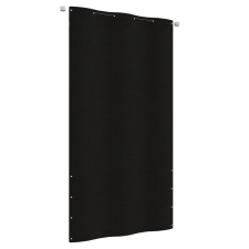 vidaXL fekete oxford-szövet erkélyparaván 120 x 240 cm kerti bútor