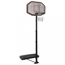 vidaXL fekete polietilén kosárlabda állvány 258-363 cm kosárlabda felszerelés