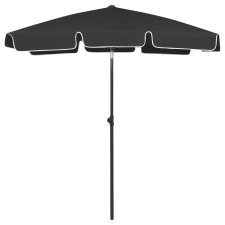 vidaXL fekete strandnapernyő 180 x 120 cm kerti bútor