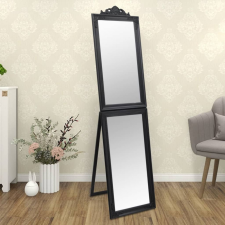 vidaXL fekete szabadon álló tükör 40 x 160 cm bútor
