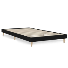 vidaXL fekete szerelt fa ágykeret 100 x 200 cm (832054) ágy és ágykellék