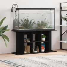 vidaXL Fekete szerelt fa akváriumi állvány 100 x 40 x 60 cm halfelszerelések