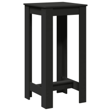 vidaXL fekete szerelt fa bárasztal 51 x 50 x 103,5 cm (854401) bútor