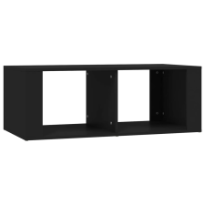 vidaXL fekete szerelt fa dohányzóasztal 100 x 50 x 36 cm (816521) bútor