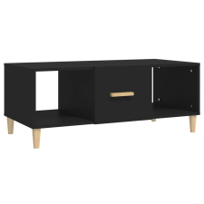 vidaXL fekete szerelt fa dohányzóasztal 102 x 50 x 40 cm (812691) bútor