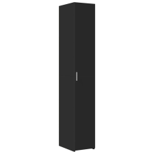 vidaXL fekete szerelt fa magasszekrény 30 x 42,5 x 185 cm (3281393) bútor