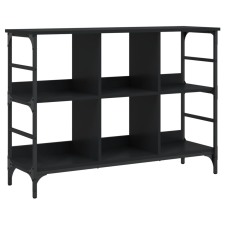 vidaXL fekete szerelt fa tálalószekrény 102 x 32 x 73,5 cm (837722) bútor
