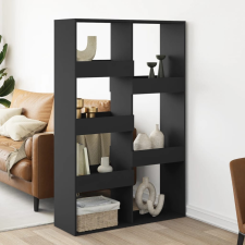 vidaXL fekete szerelt fa térelválasztó 100 x 33 x 155,5 cm bútor