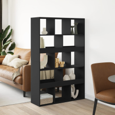 vidaXL fekete szerelt fa térelválasztó 100 x 33 x 156,5 cm bútor